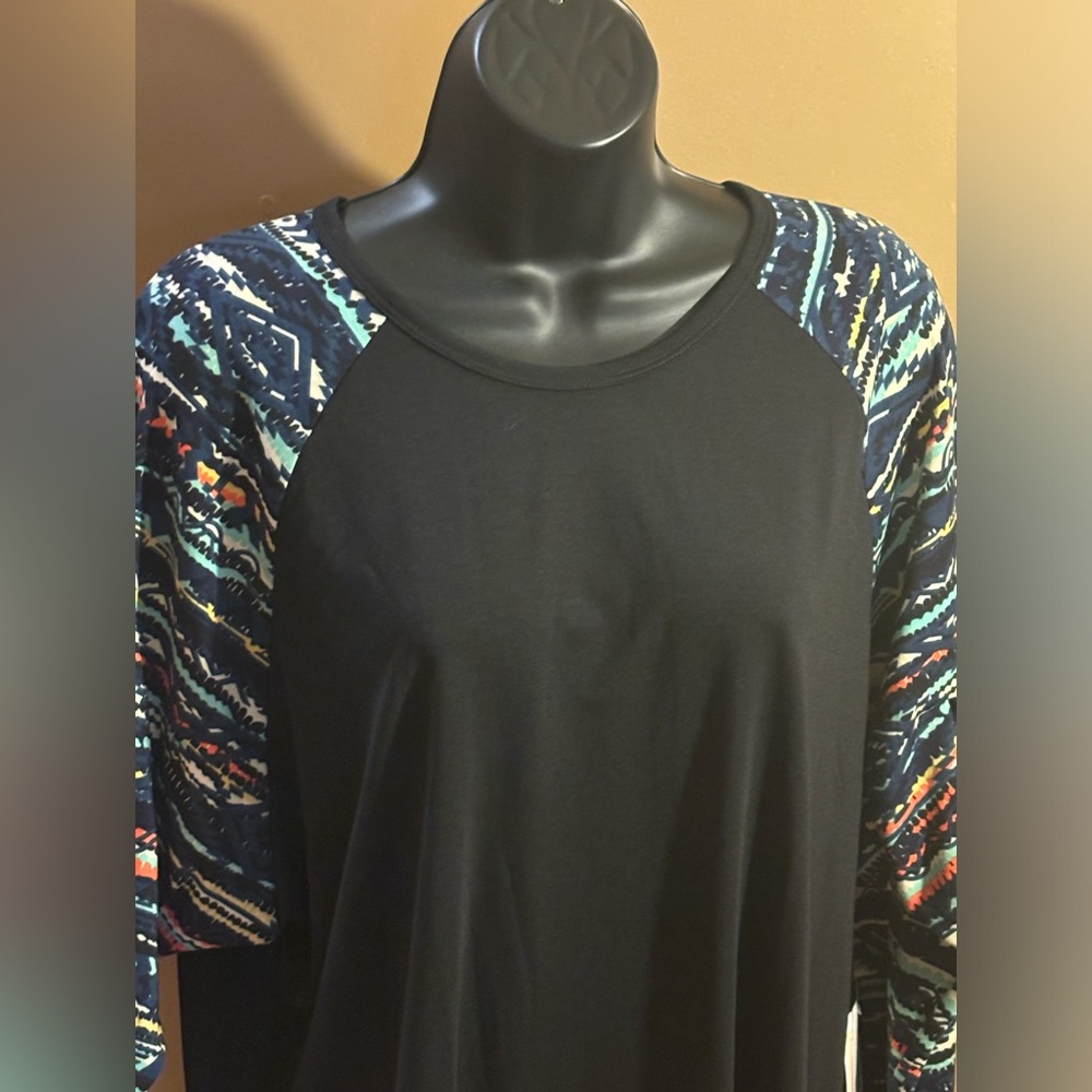 Lularoe Randy Baseball Tee 3XL - Picture 2 of 8
